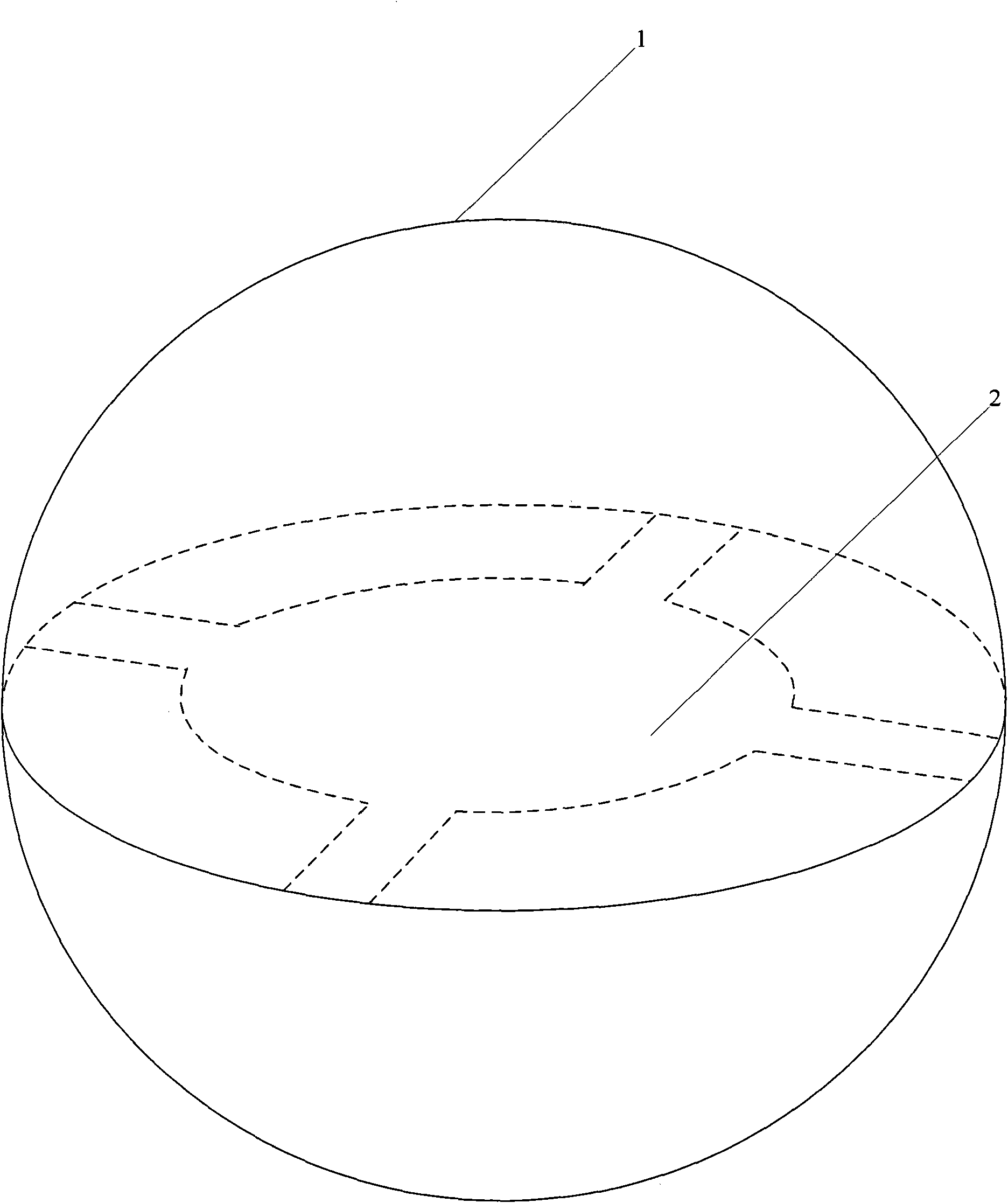 Light-emitting diode device and light-emitting diode display system