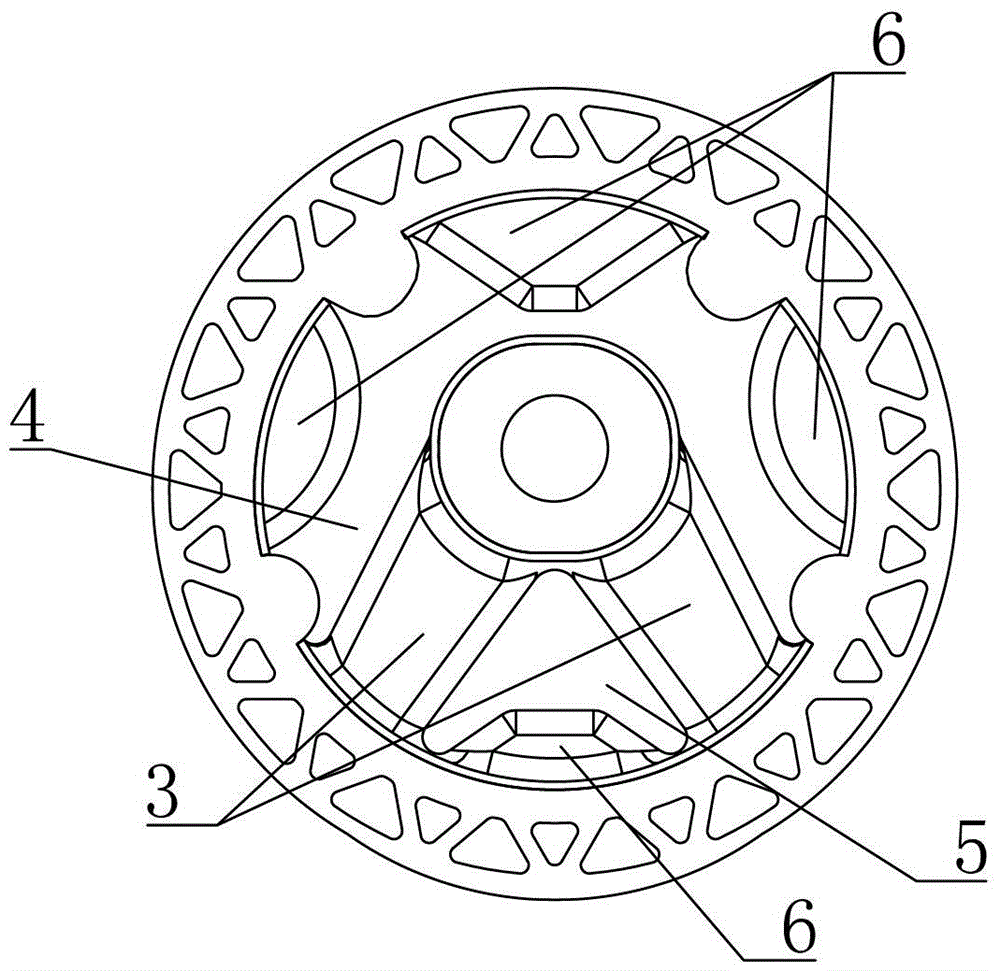 A multi-elastomer material mount for a vehicle