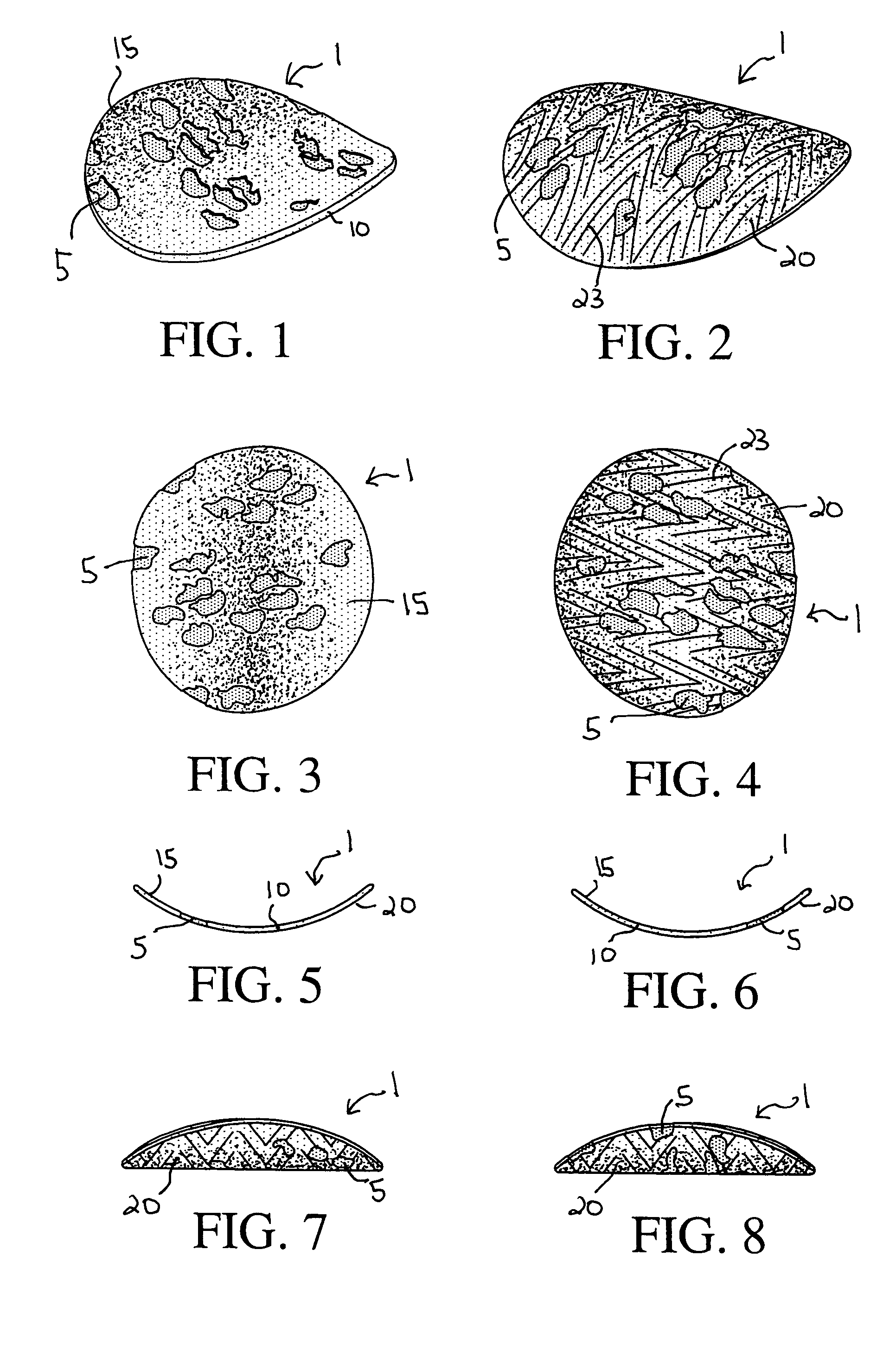 Process and apparatus for forming a wave chip product