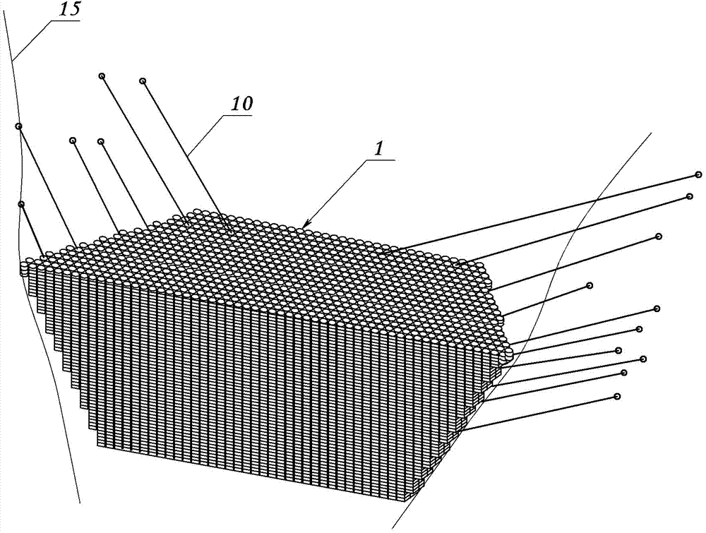 Soil-retaining dam and construction method thereof