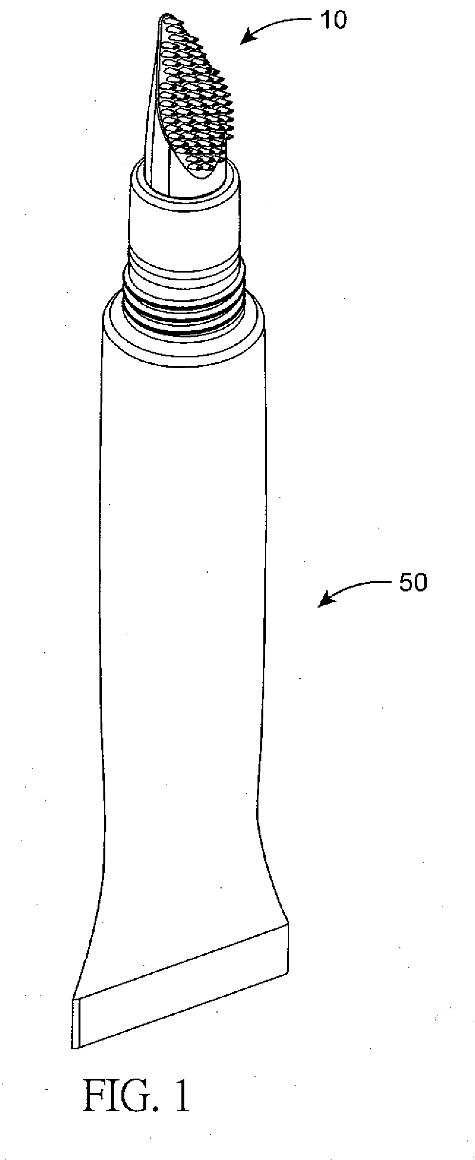 Drop-Shaped Brush Head Assembly