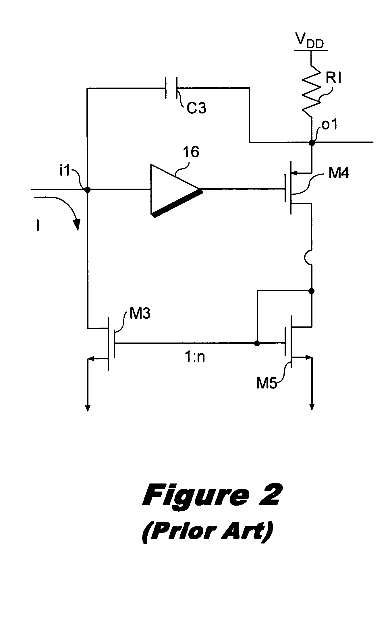 Method and apparatus for linear low-frequency feedback in monolithic low-noise charge amplifiers