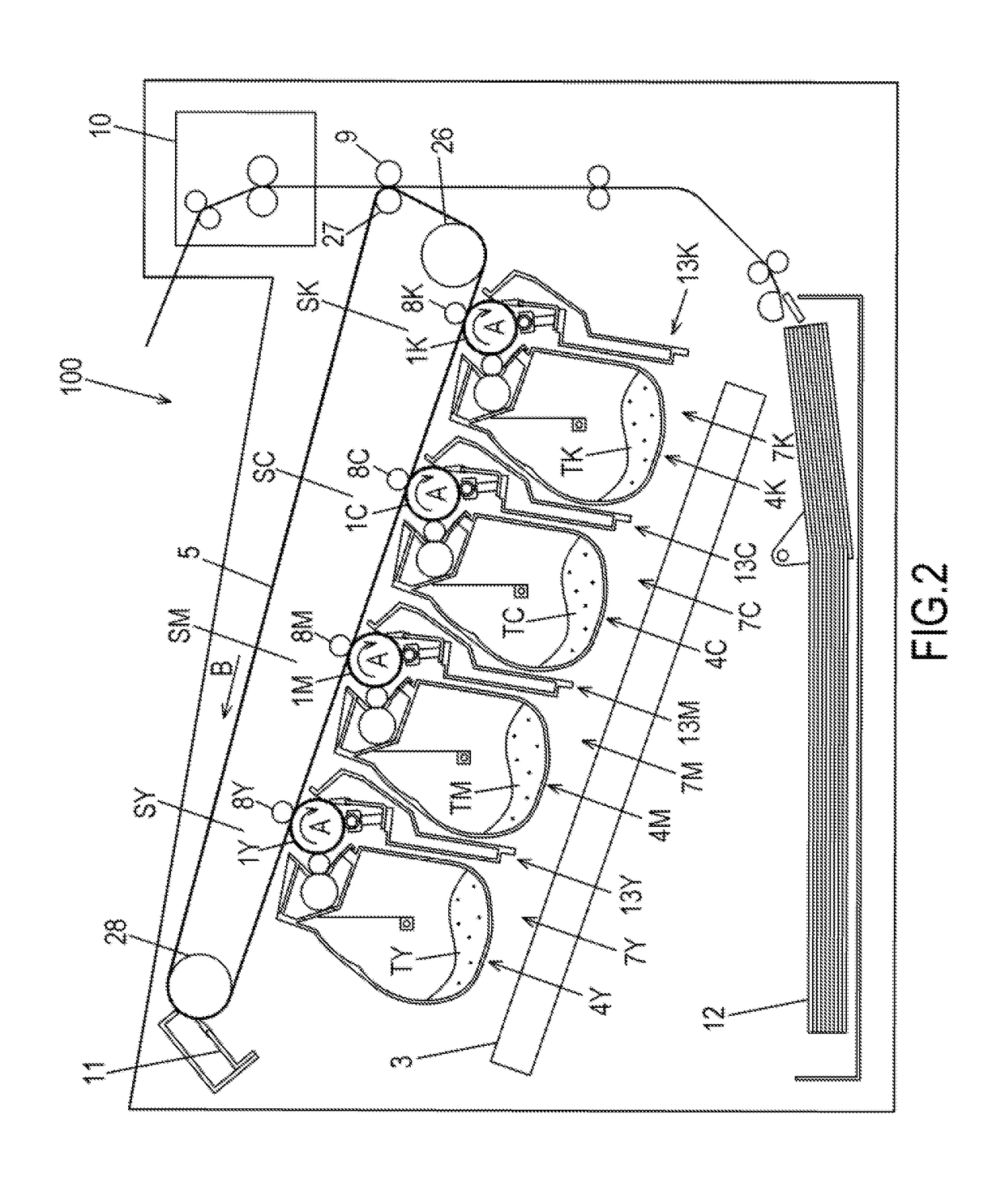 Developer container, developing apparatus, process cartridge and image forming apparatus