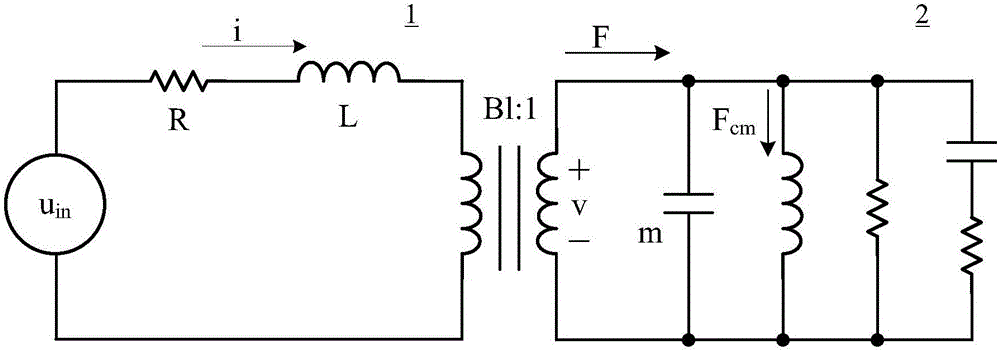 Loudspeaker diaphragm state estimation method, and loudspeaker drive circuit using the same