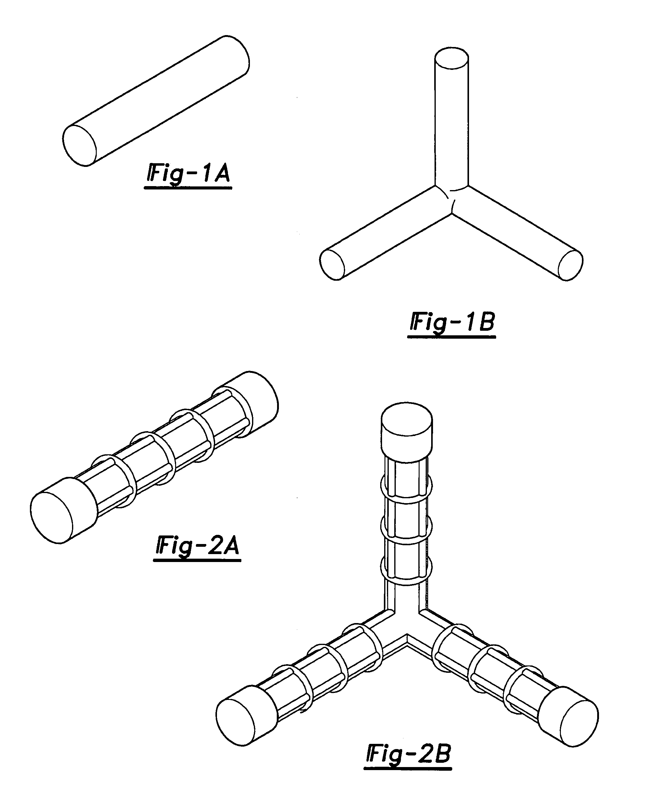 Joints and a system and method of forming the joints