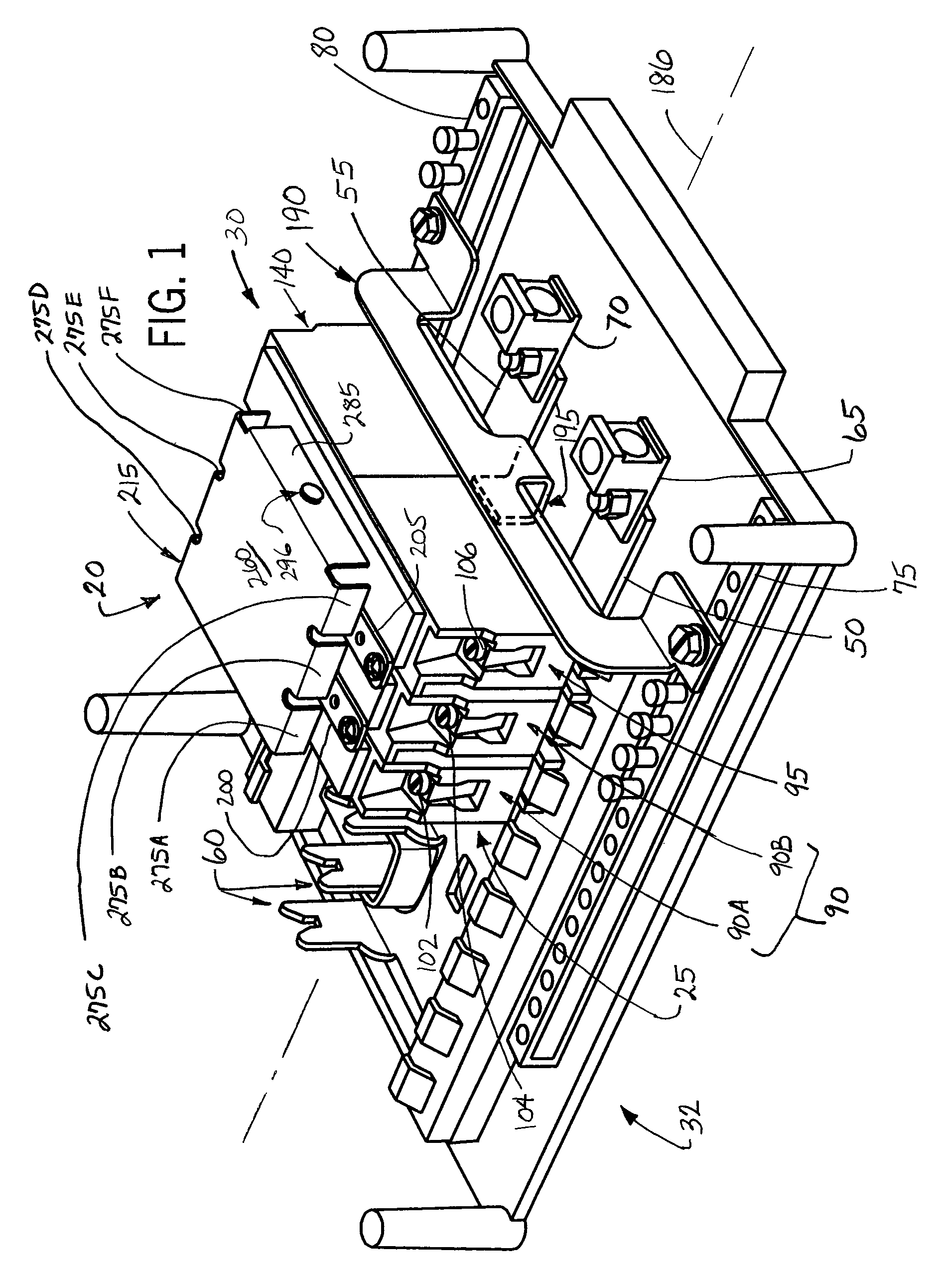 Method of sequentially actuating power supply switches including a neutrally connected switch