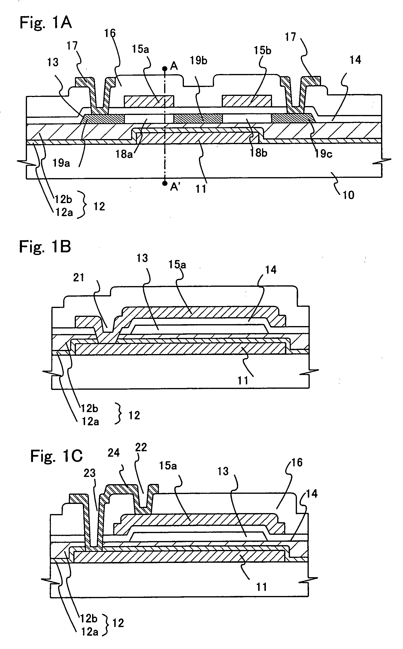 Semiconductor device, and electronic apparatus