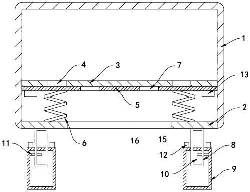 Self-moving anti-seepage outdoor power distribution cabinet