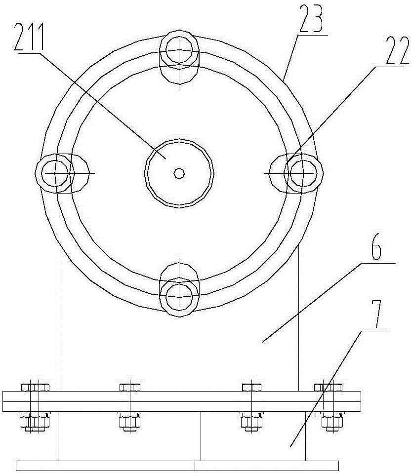 A sheep skinning machine