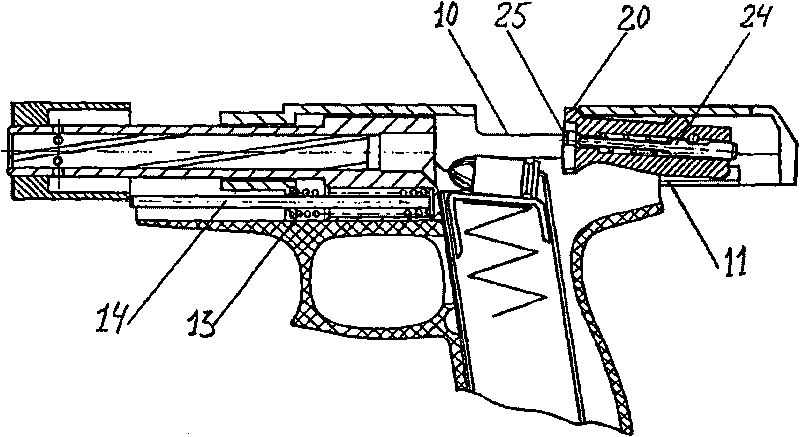 Automatic pistol