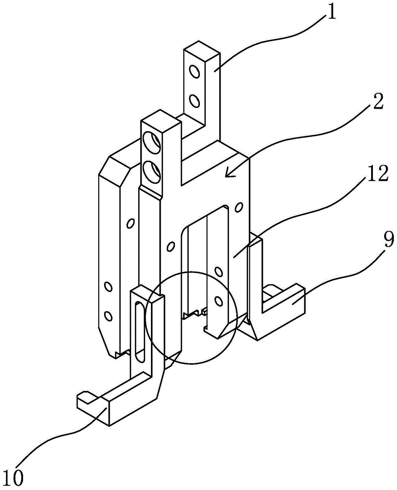 Clamping structure of infusion apparatus catheter coil