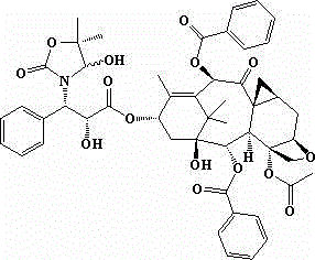 Semi-synthetic taxane derivative as well as preparation method and application thereof