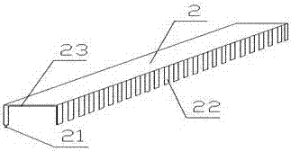 Assembled type combined water drainage marginal strip