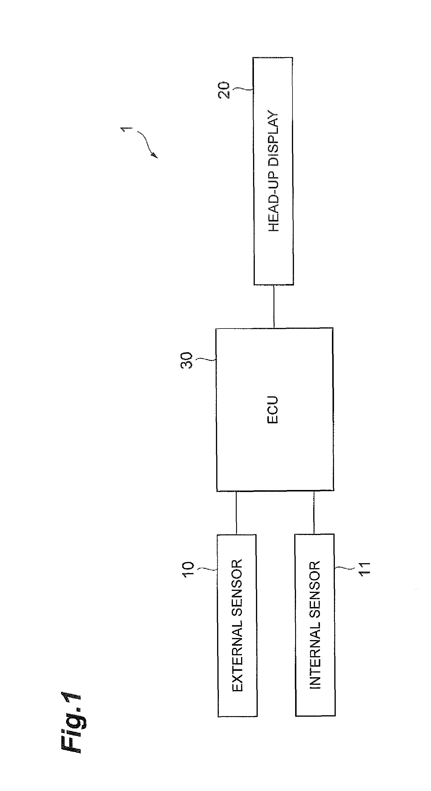 Alert display device and alert display method