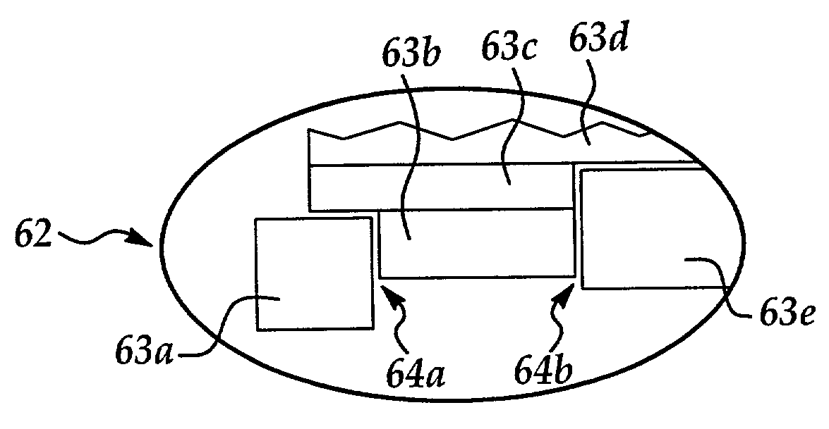 Gap forming pattern fracturing method for forming optical proximity corrected masking layer