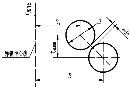 Barrel-shaped non-running-on spring and mixed density medium side-placed type vibromill