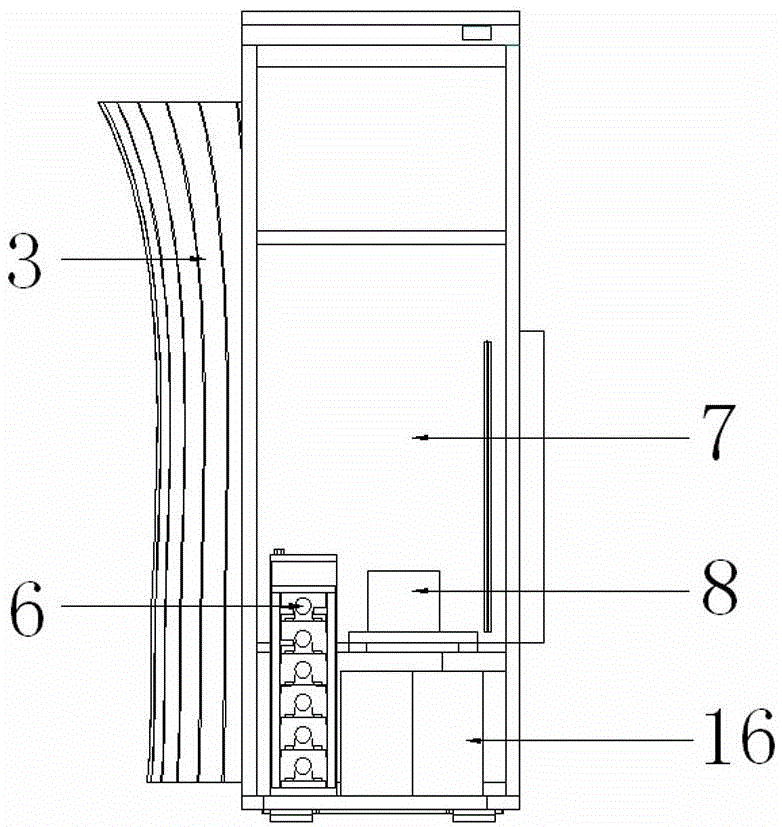 Train cleaning apparatus