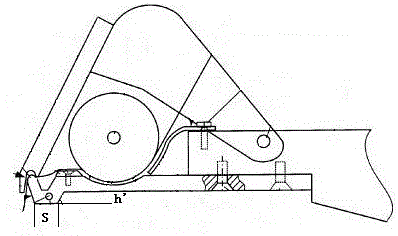 Novel combing-machine nipper mechanism
