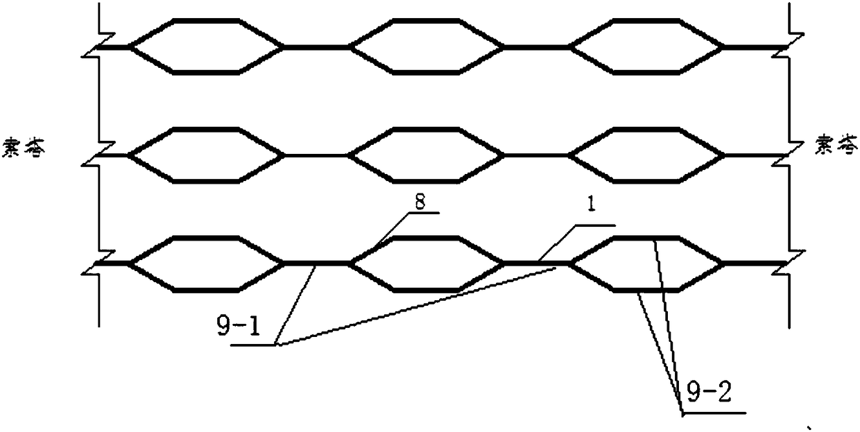 Corrugated-steel-web-composite-beam-form-cable-tower-beam connecting system and construction method