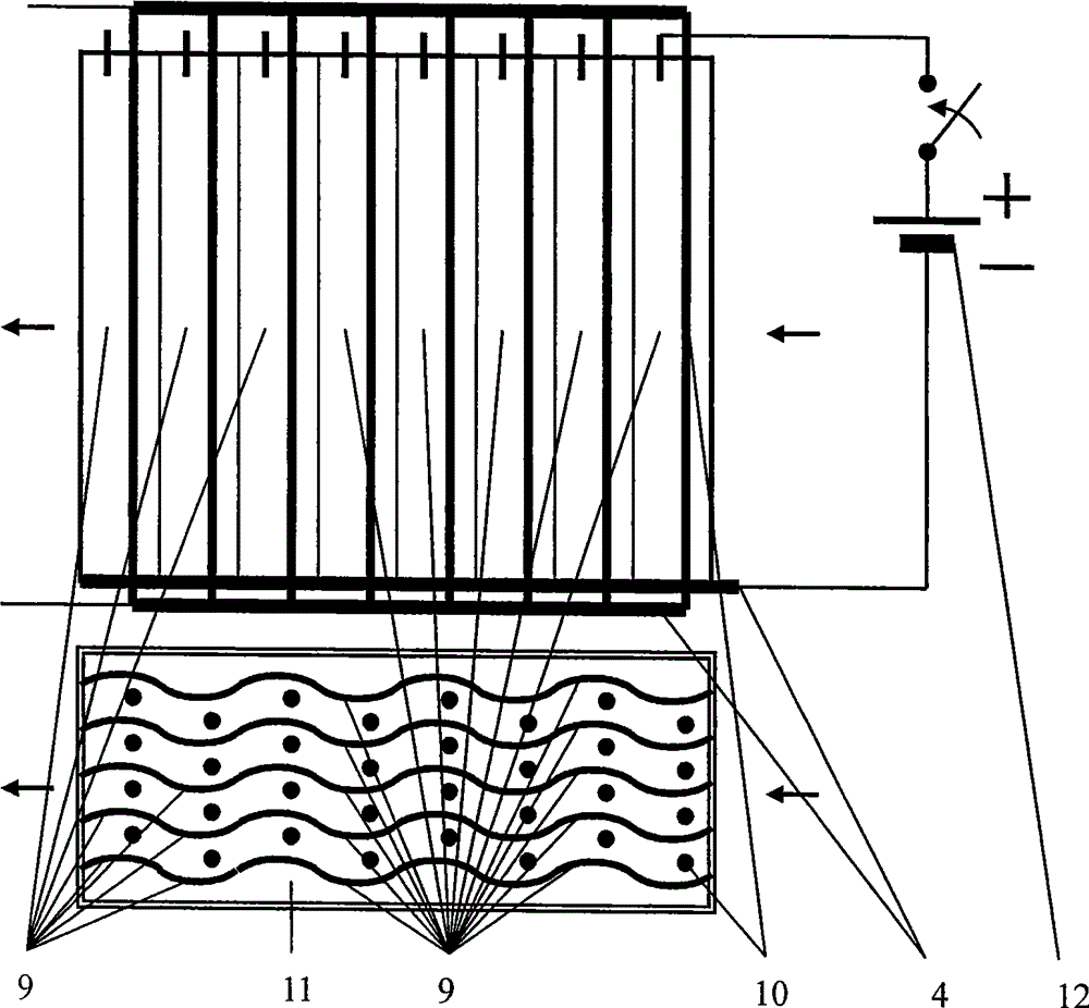 Electrothermal cleaning method and device