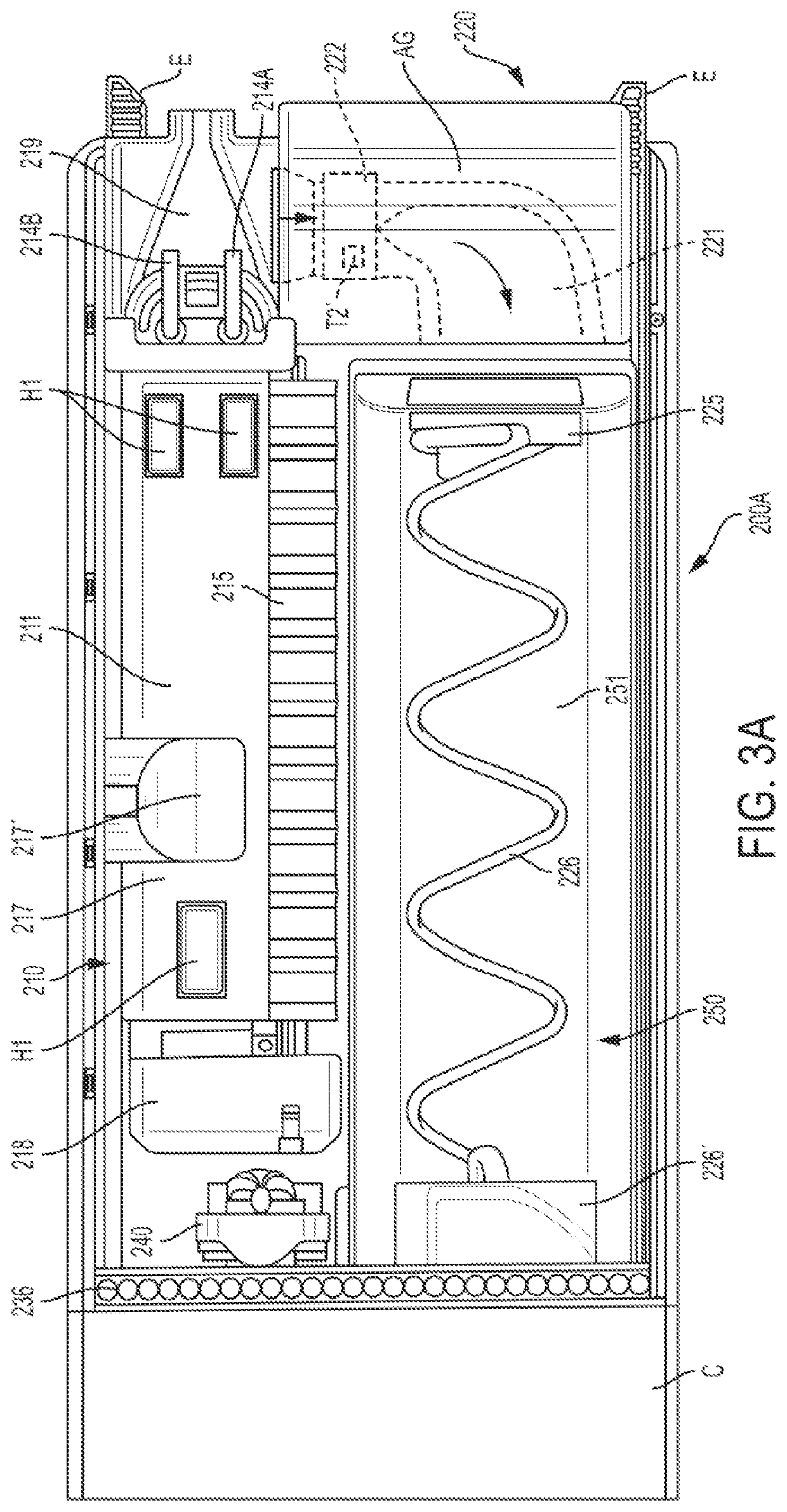 Control logic for compact ice making system