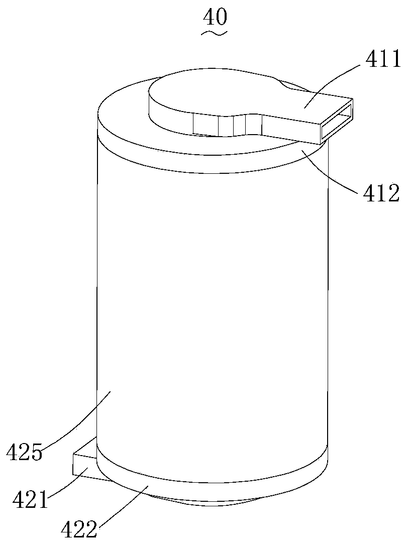 Rotating signal transmission mechanism and platform of unmanned aerial vehicle