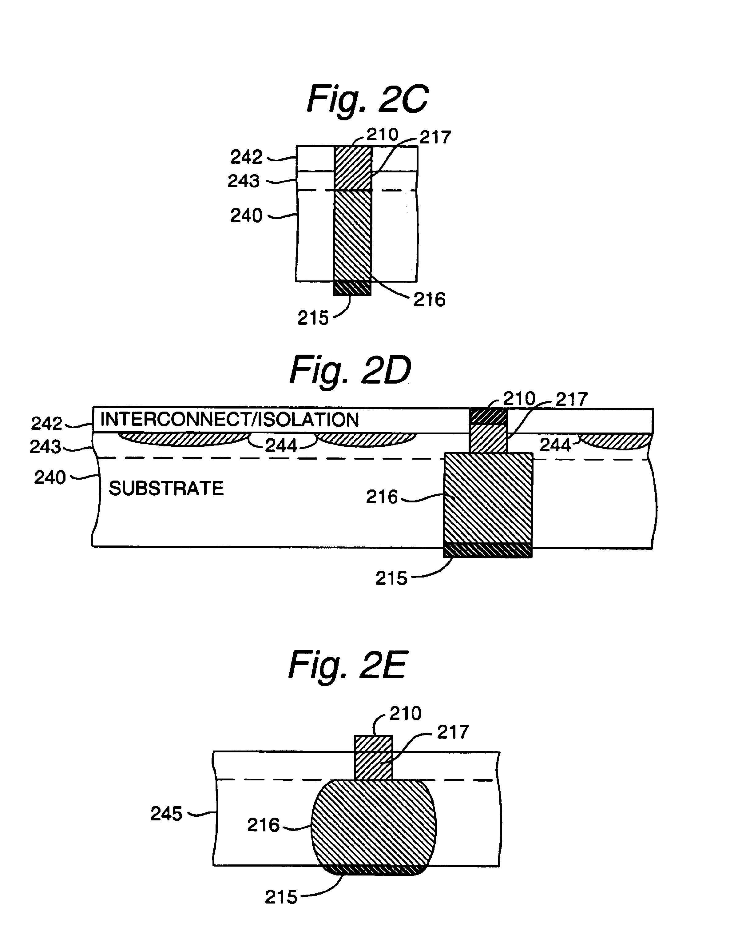 Integrated circuit with improved interconnect structure and process for making same