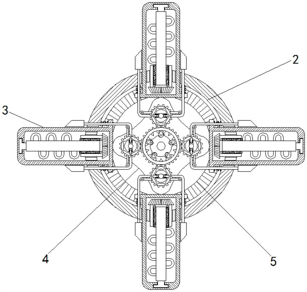 Petroleum product blending device with high blending efficiency