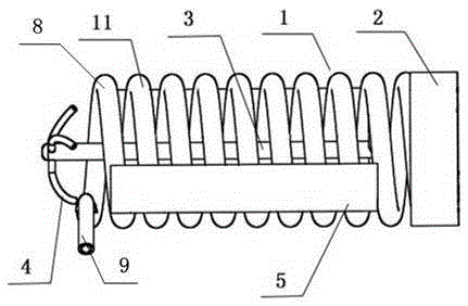 A kind of bio-alcohol oil burning device