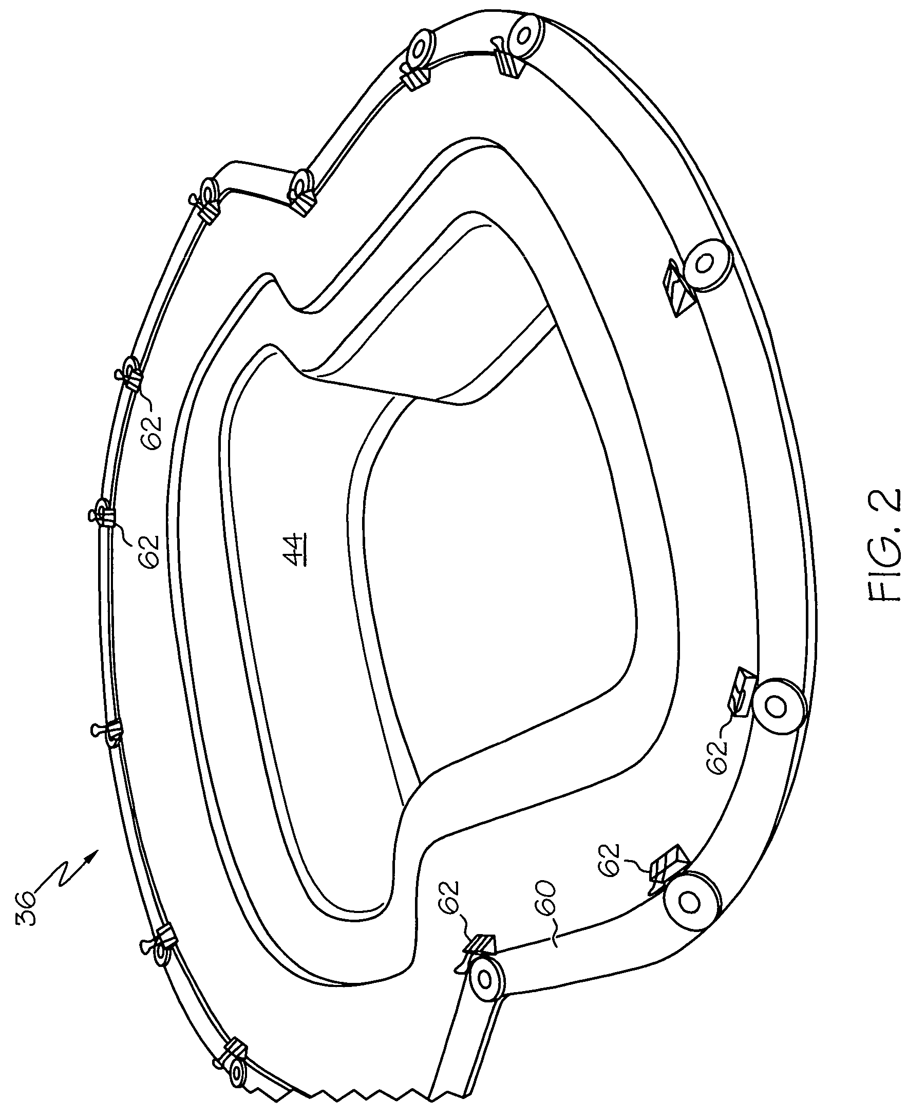 Method for making cushioned product with integral cover