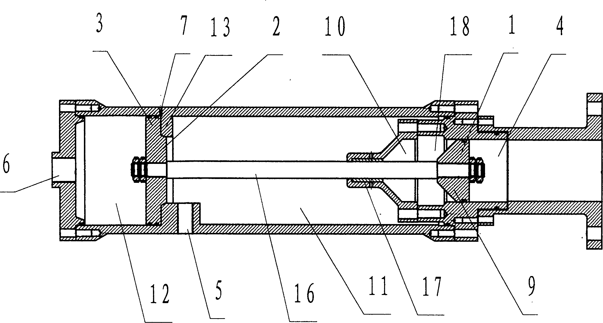 Gas shock-wave generating device