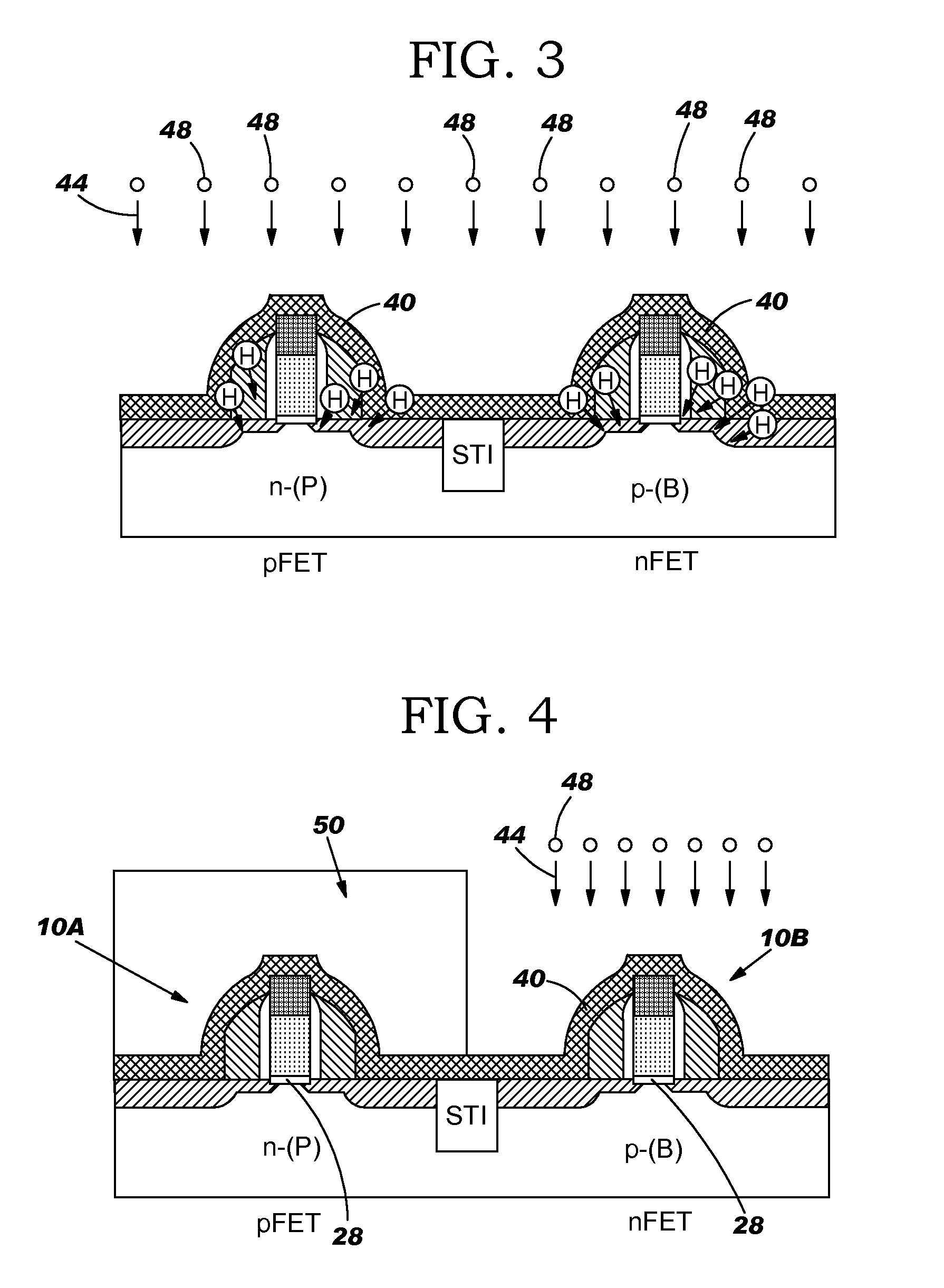 Hot carrier degradation reduction using ion implantation of silicon nitride layer