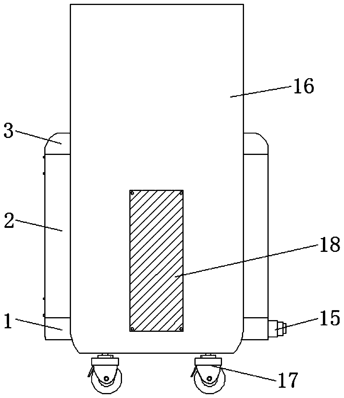 Electronic product heating device