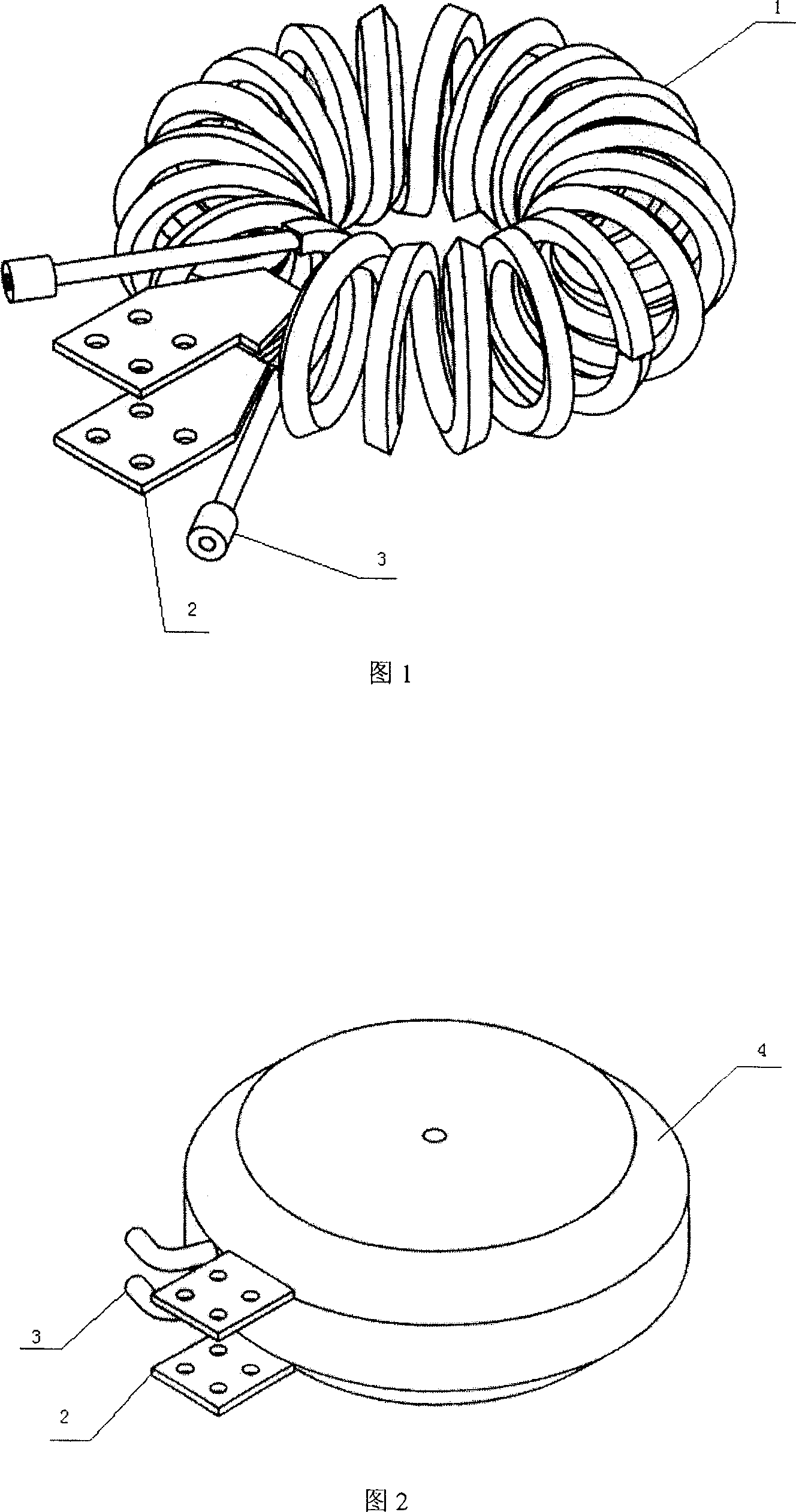 Water-cooled reactor for converting of integrated gate commutated thyristor