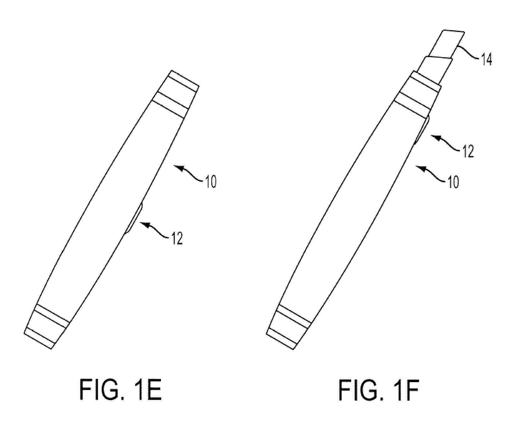 Capless cosmetic applicator