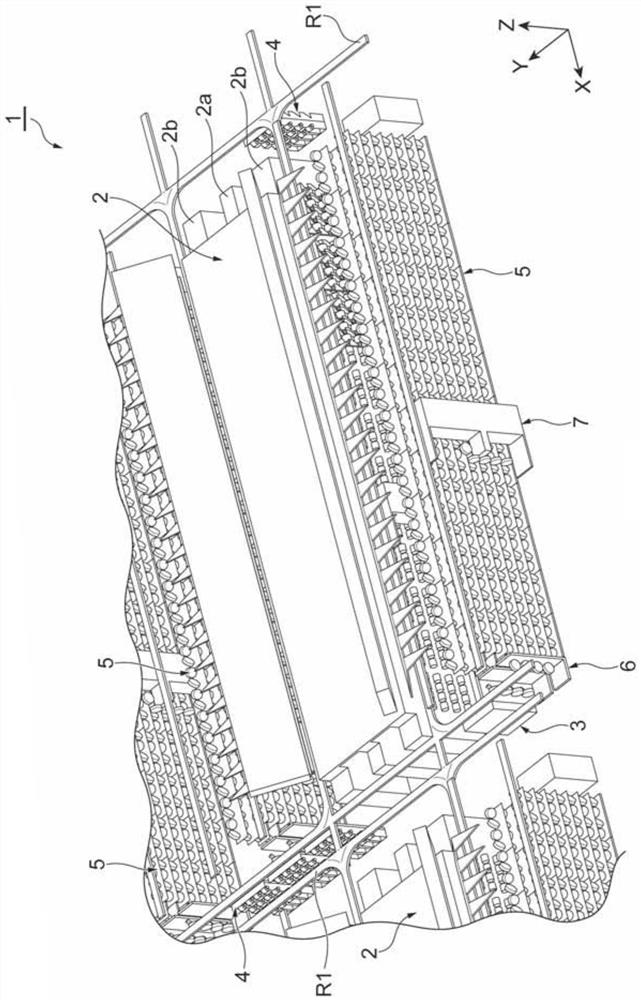 Package exchanging device