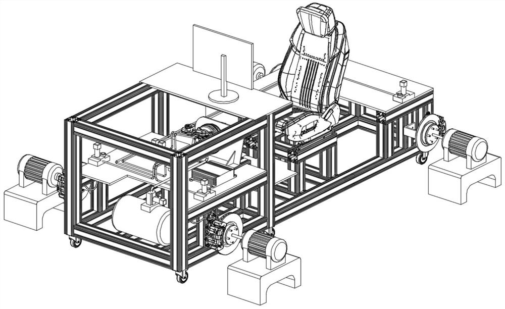 Test device for automobile brake system