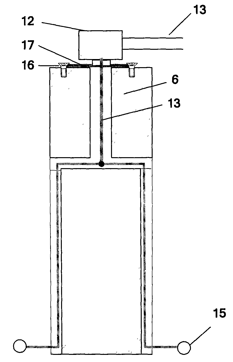 Method and device for preparing copper powder by intensified electrolysis