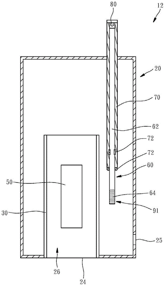 Heating device for detecting temperature in use of photodetector and protection method thereof