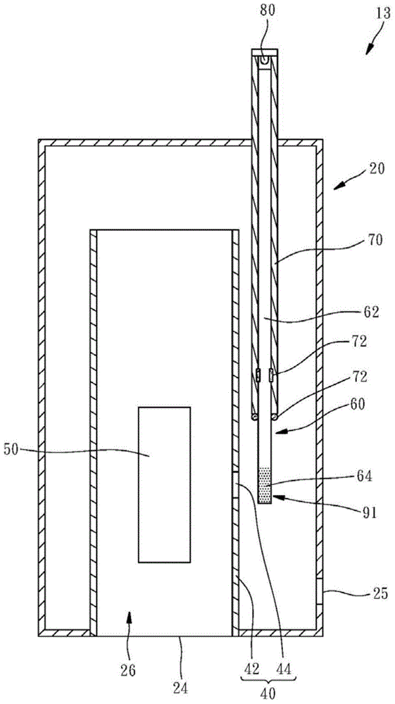 Heating device for detecting temperature in use of photodetector and protection method thereof