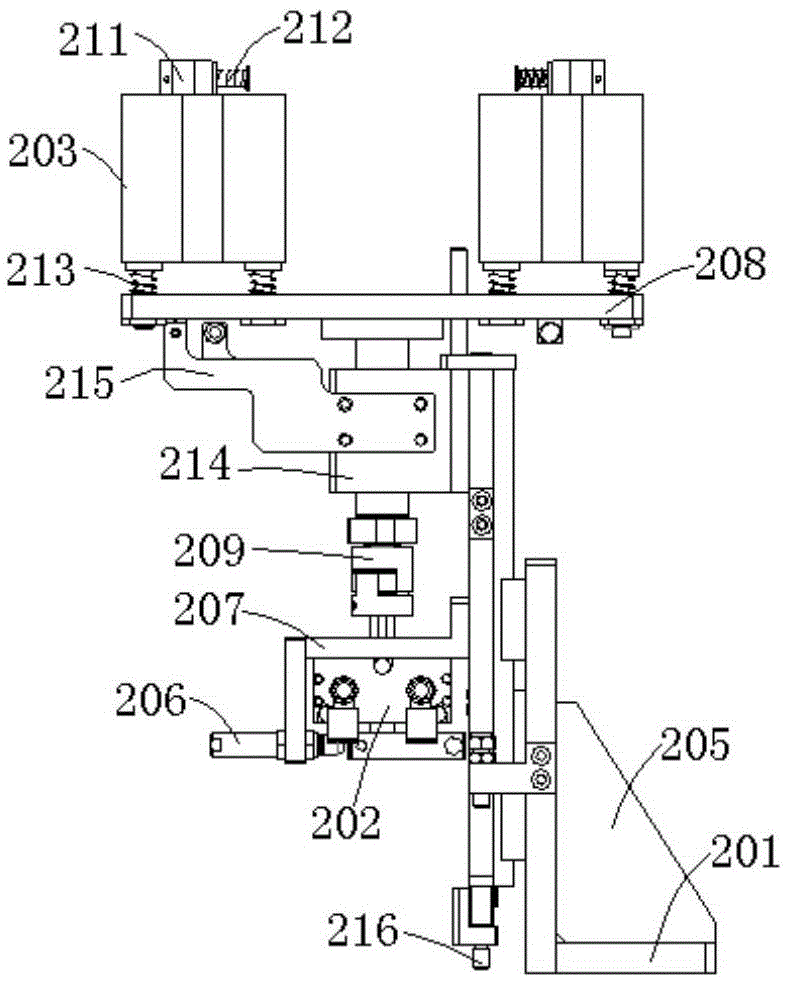 Rotary feeding mechanism of battery liquid-filling machine