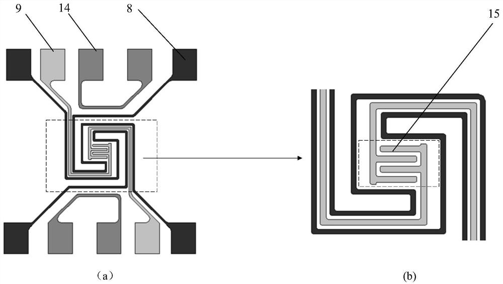 Preparation method of MEMS formaldehyde sensor based on aluminum-doped zinc oxide porous nano-film