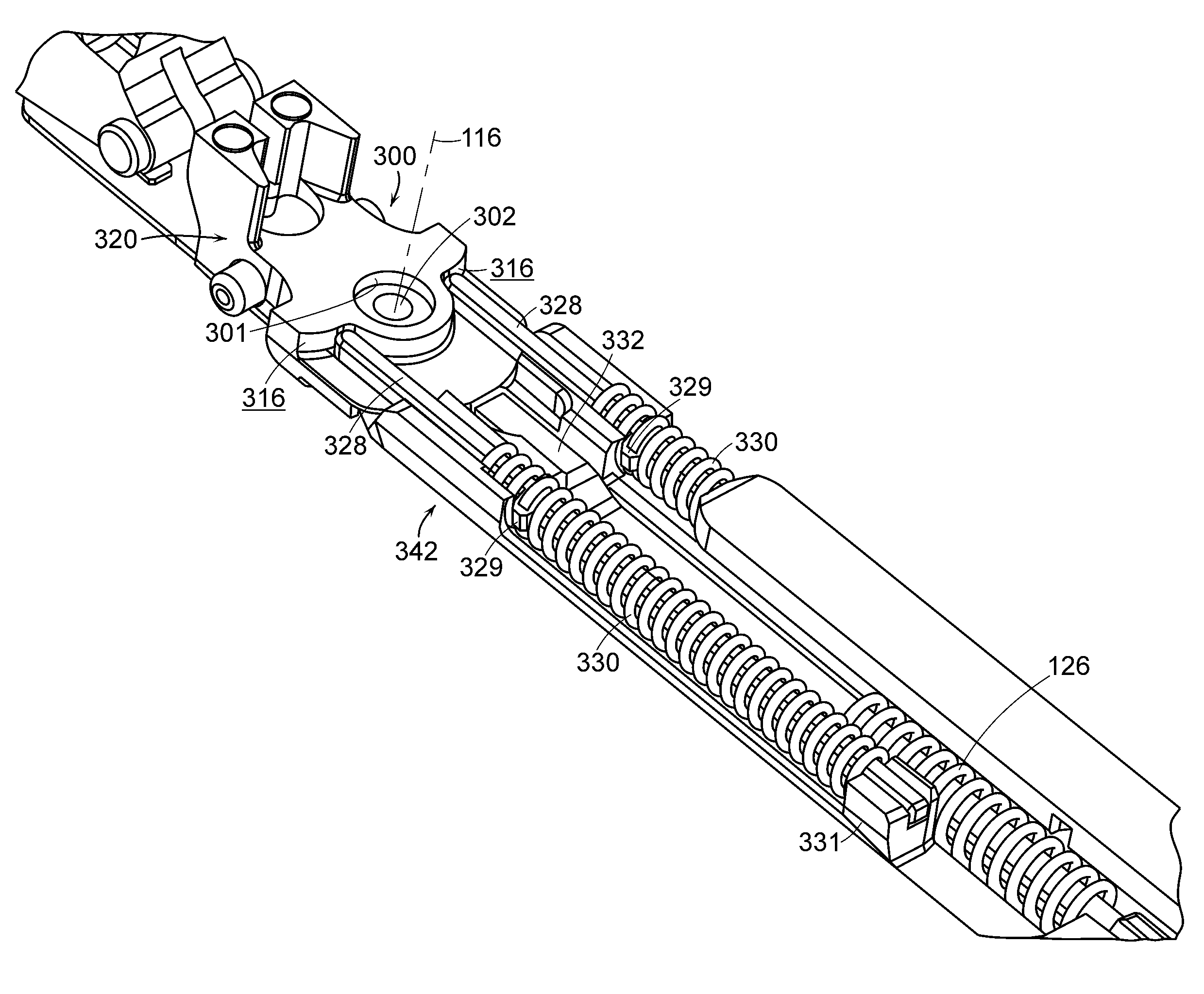 Surgical stapling instrument with an articulating end effector