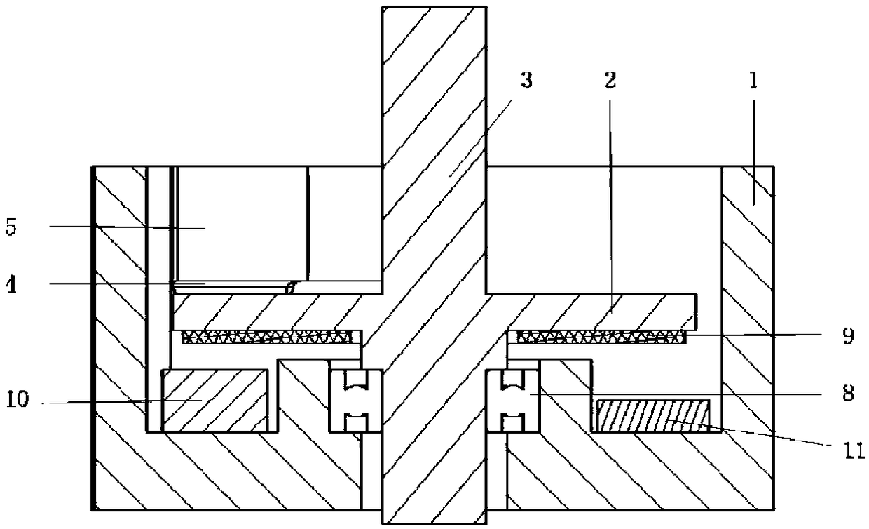 Rotary inertial piezoelectric actuator with built-in photoelectric encoder and its actuation method