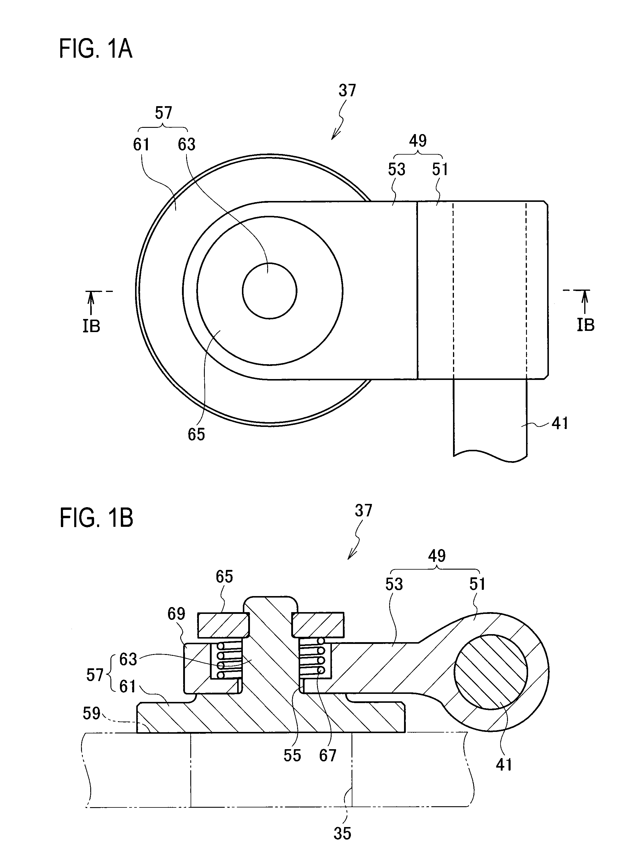 Variable flow valve mechanism and vehicle turbocharger