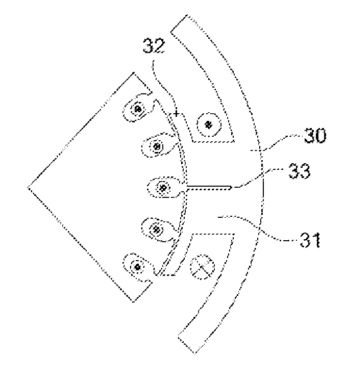 Electric rotating machine with salient poles