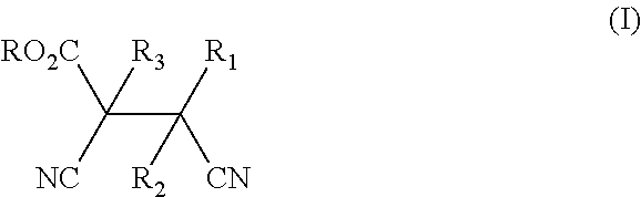 Process for preparation of dicyanocarboxylate derivatives