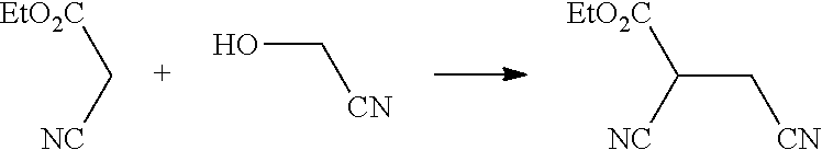 Process for preparation of dicyanocarboxylate derivatives