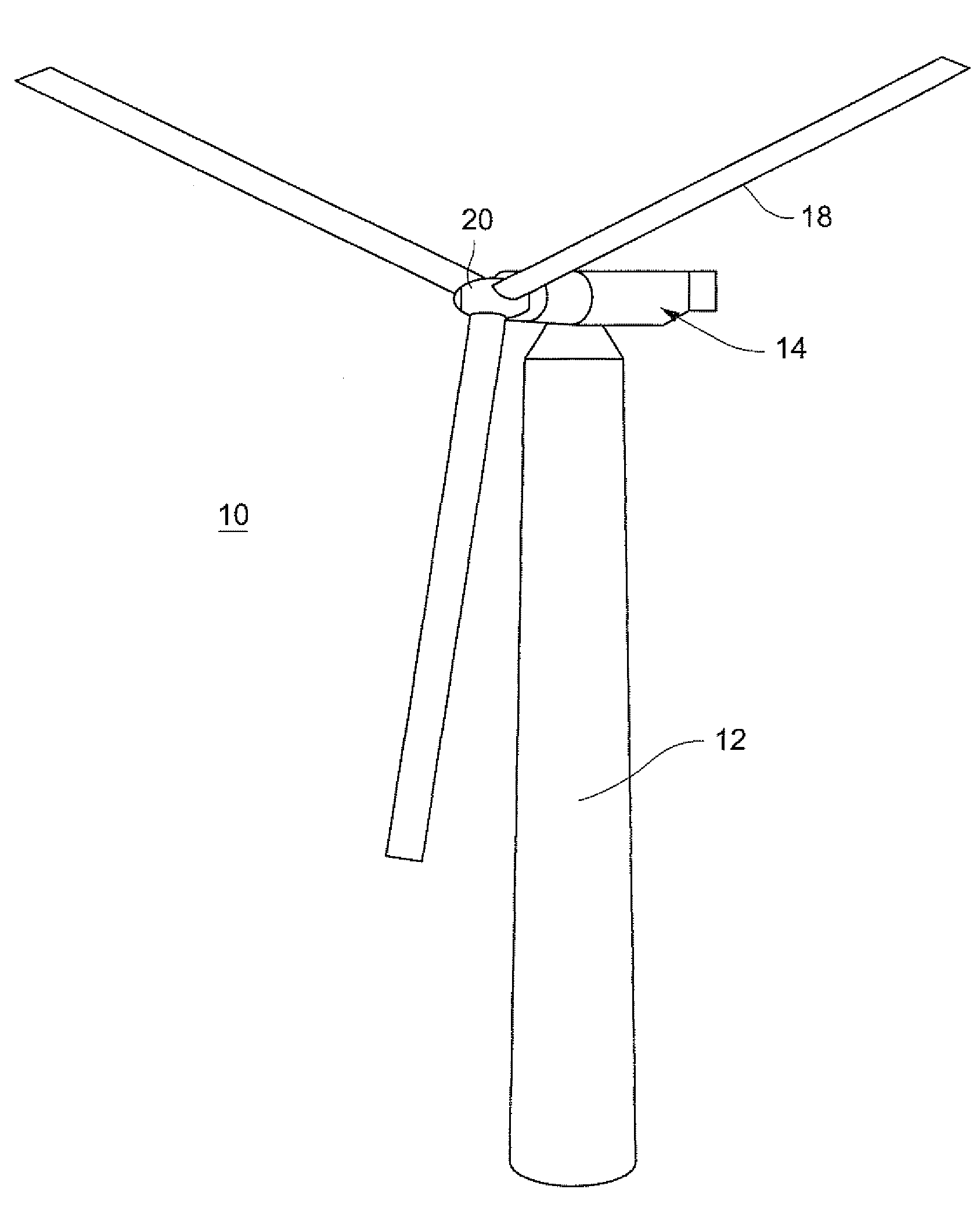 Method and apparatus for a superconducting generator driven by wind turbine