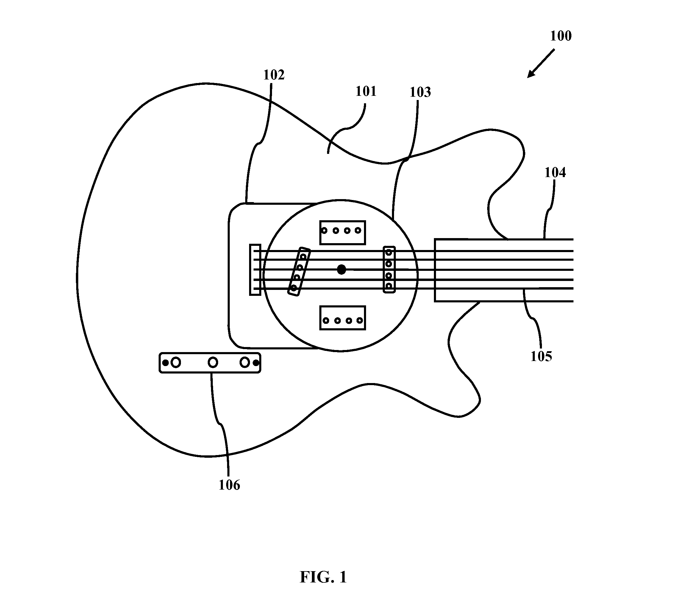 System and method for switching sound pickups in an electric guitar using a spin wheel arrangement